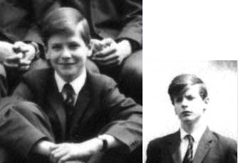 James was 14 and 15 here. Handsome. Homophobic.